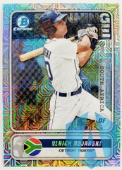 2020 Bowman Chrome Spanning The Globe Tigers Ulrich Bojarski #STG-UB Mojo